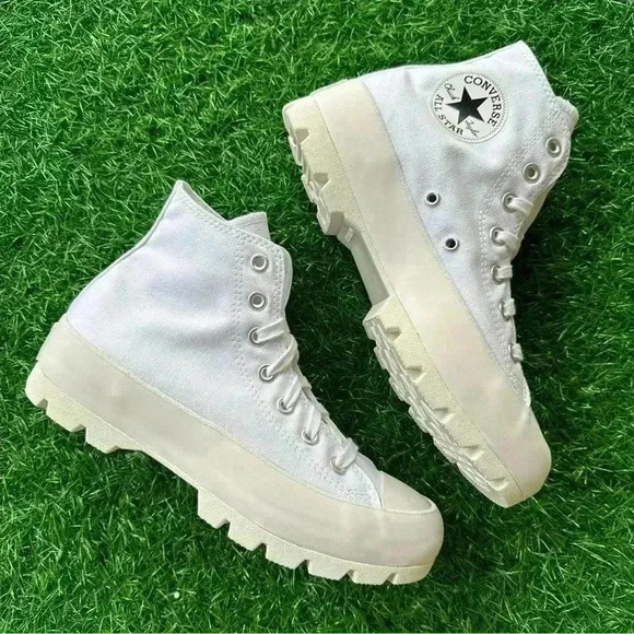 ✨New Converse Chuck Taylor All Star Lugged Hi White - Picture 9 of 9